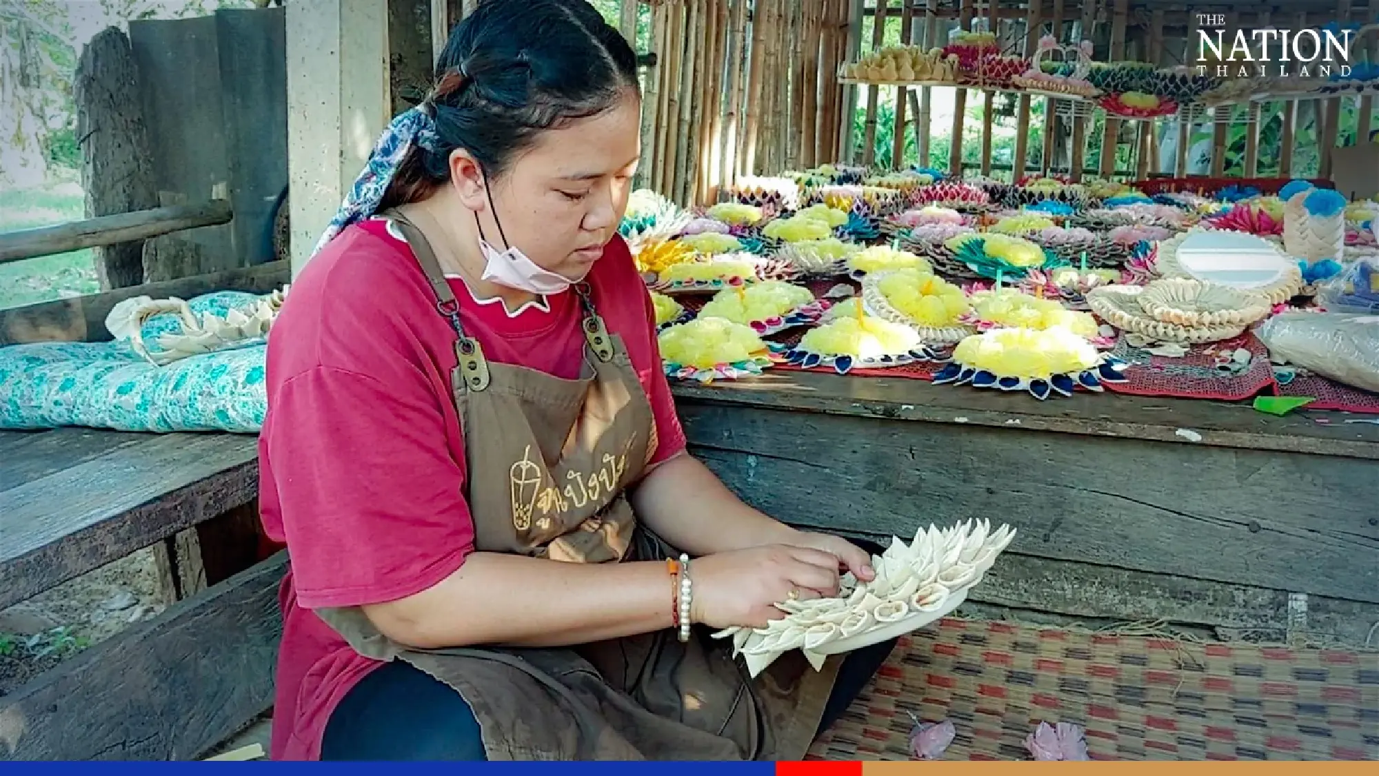 Waste not, want not: From corn husks to floating beauties in Korat