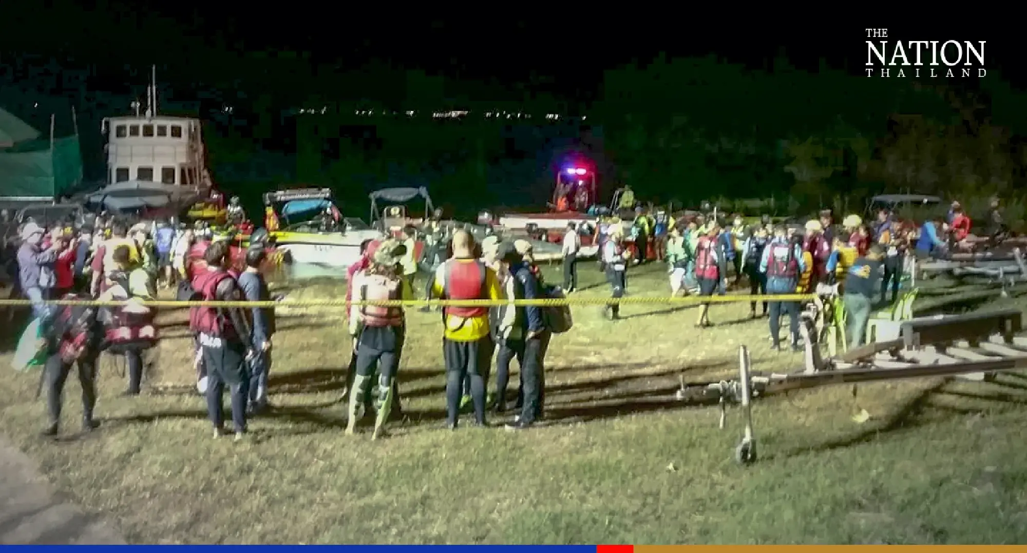 Drone retrieves Bangkok jet skier’s body from Kanchanaburi reservoir