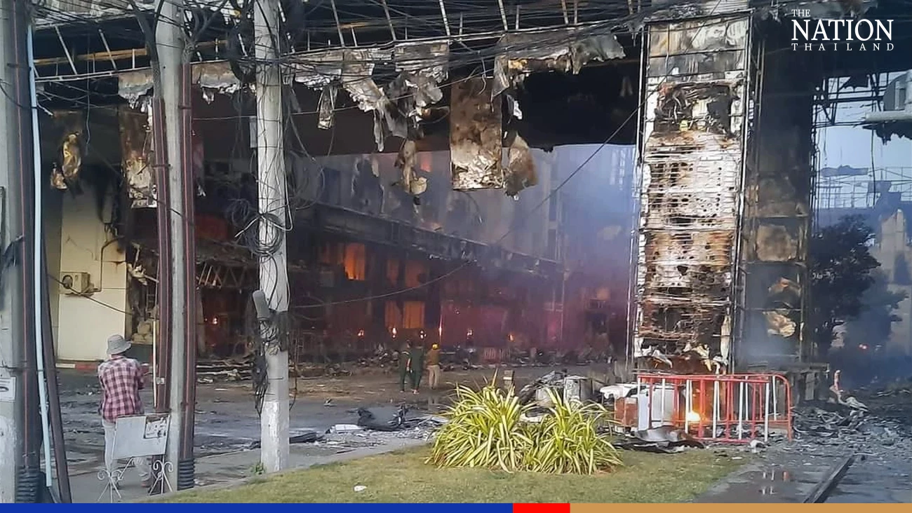 Fugitive Thai politician owned Cambodian casino where fire killed 10