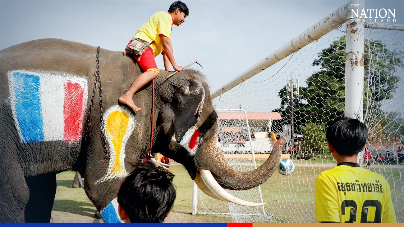 Ayutthaya kids recreate Fifa World Cup, Thai style