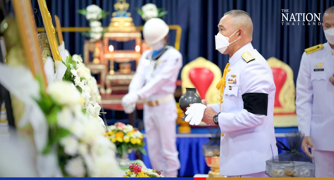 Navy chief expresses sorrow at funerals as search resumes for missing crew