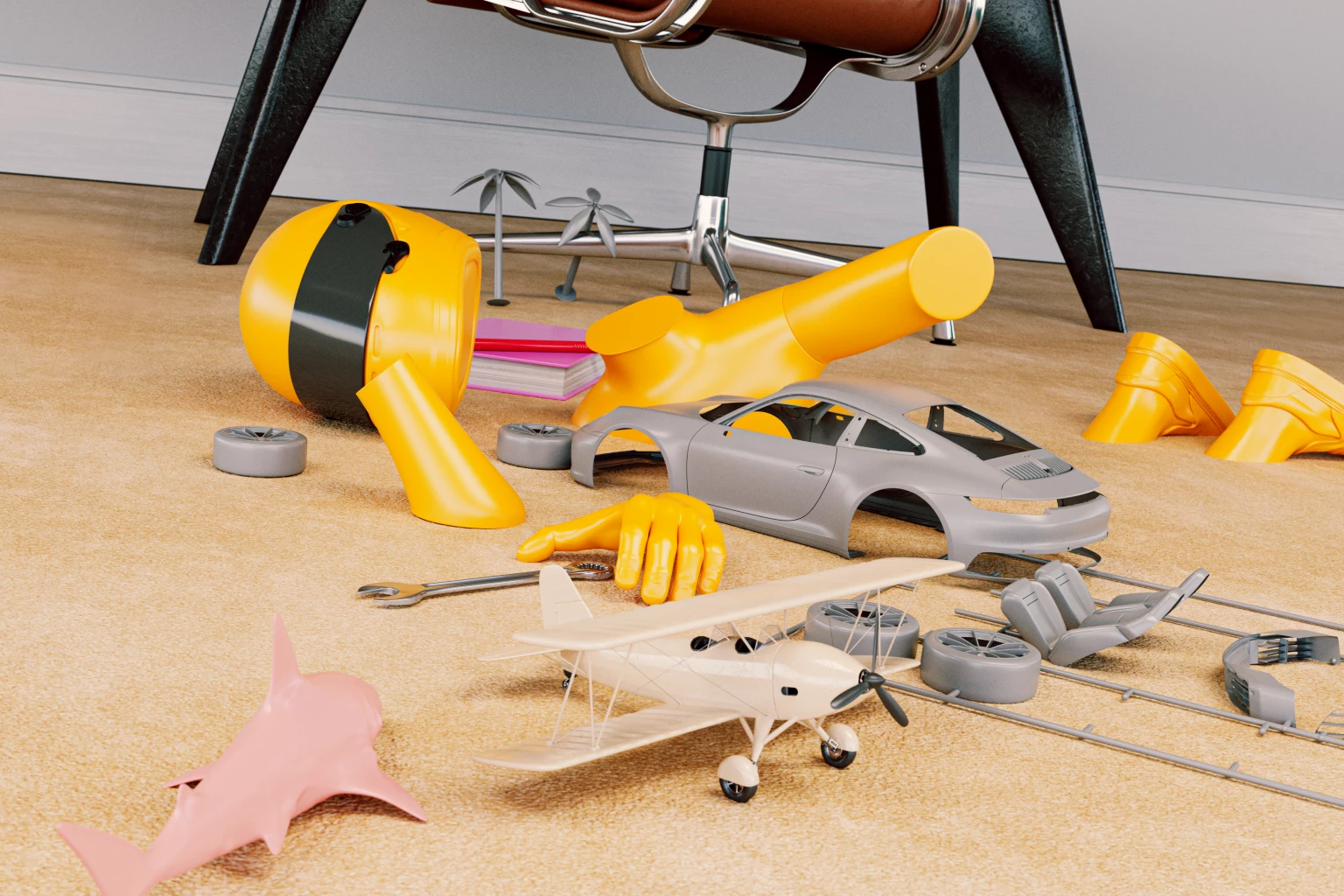 ‘The Art of Dreams’ exhibits larger-than-life childhood dreams