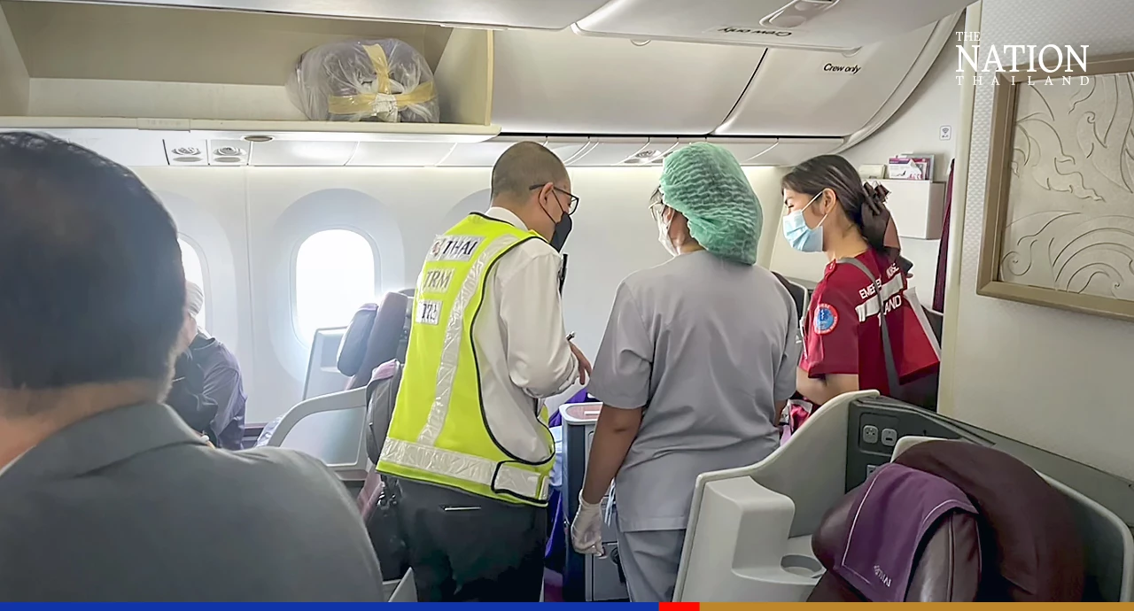 Elderly Thai man dies on flight home from Saudi Arabia