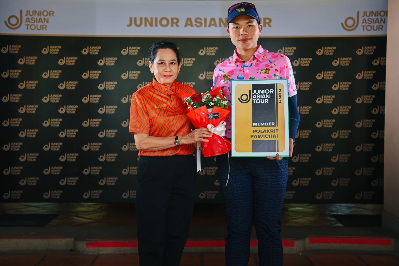 Polakrit and Alisa Granted 2-Year Junior Asian Tour Cards