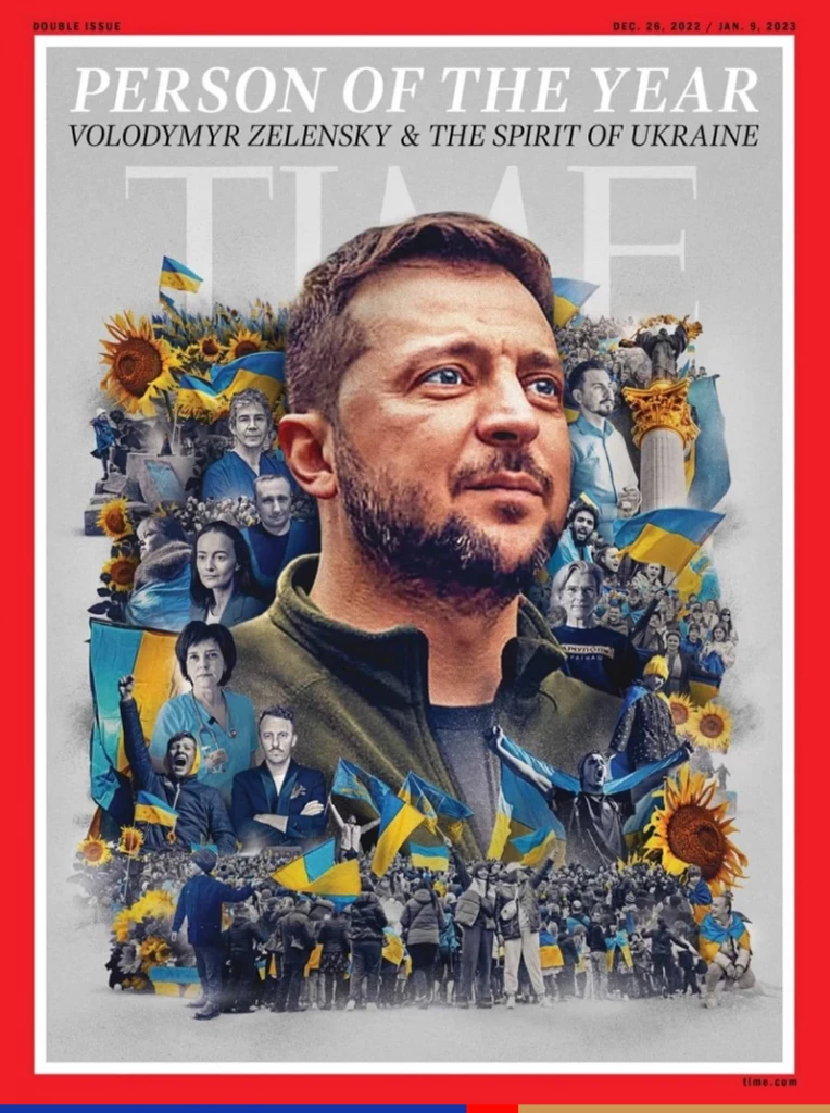 Time magazine explains why Ukraine's Zelensky is Person of the Year