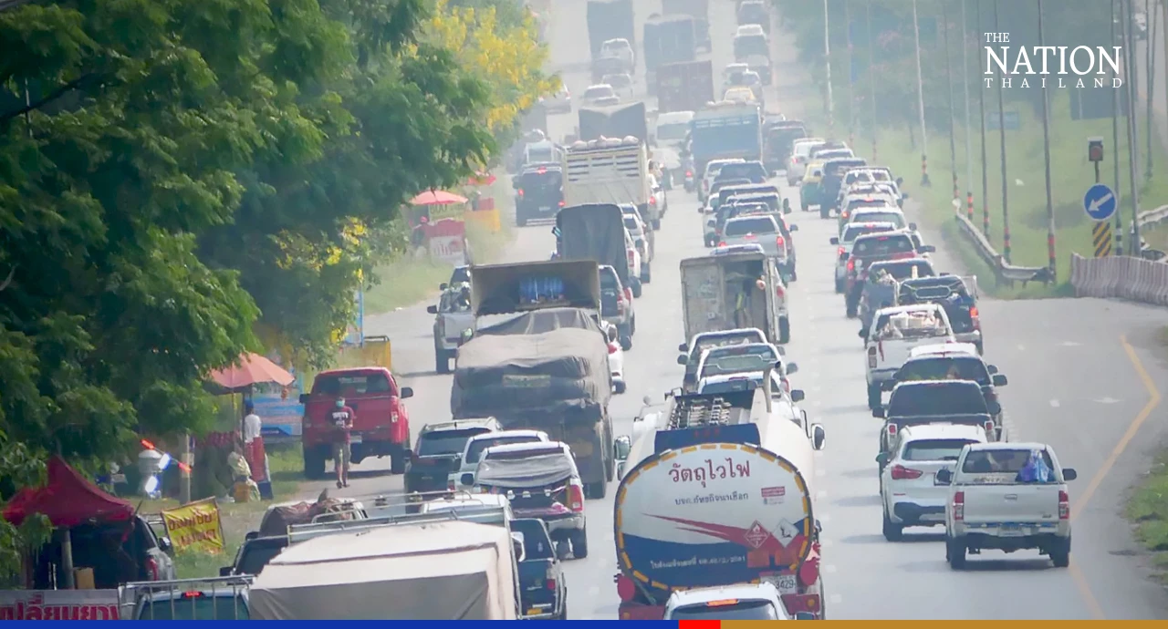 Traffic congestion alerts flash up as New Year exodus begins early