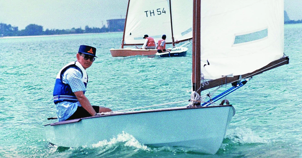 King Bhumibol’s gold medal for sailing commemorated on National Sports Day