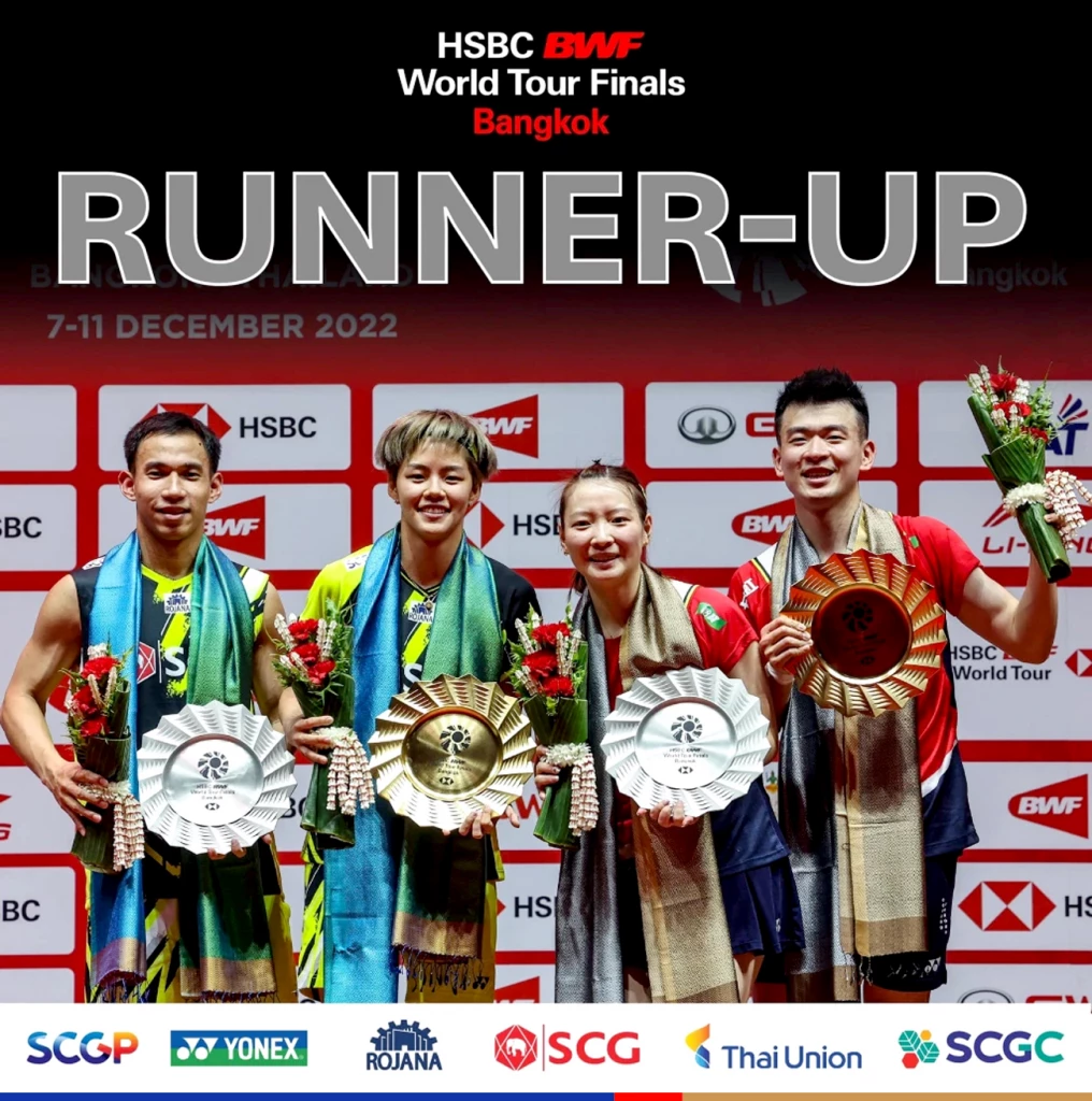 Thai world No 1 Dechapol/Sapsiree lose gold to bogey team