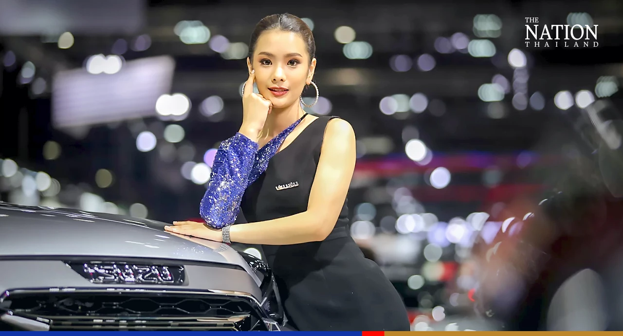 Car models without face masks signals return to 'normalcy'