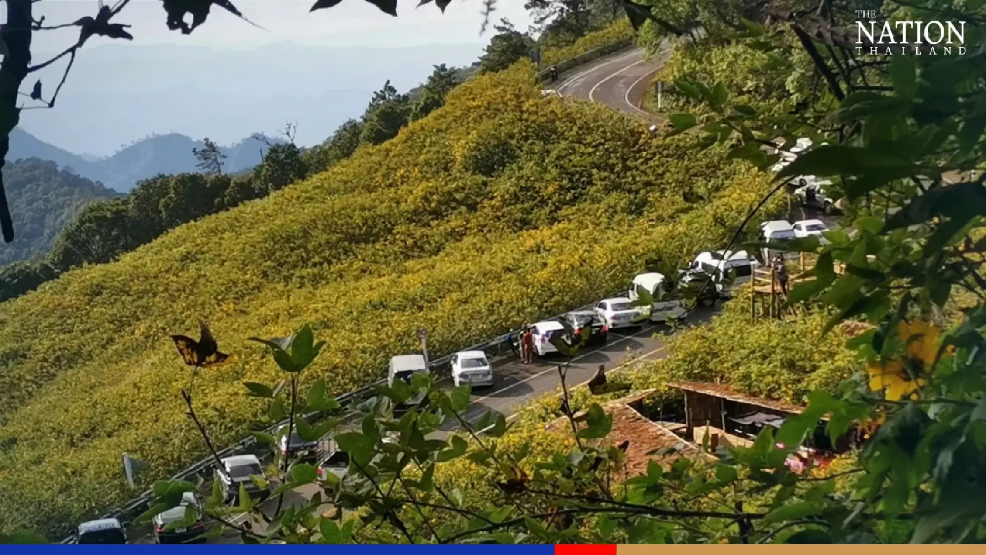 Visitors sleep in cars as ‘Switzerland of Thailand’ overflows during chilly long weekend