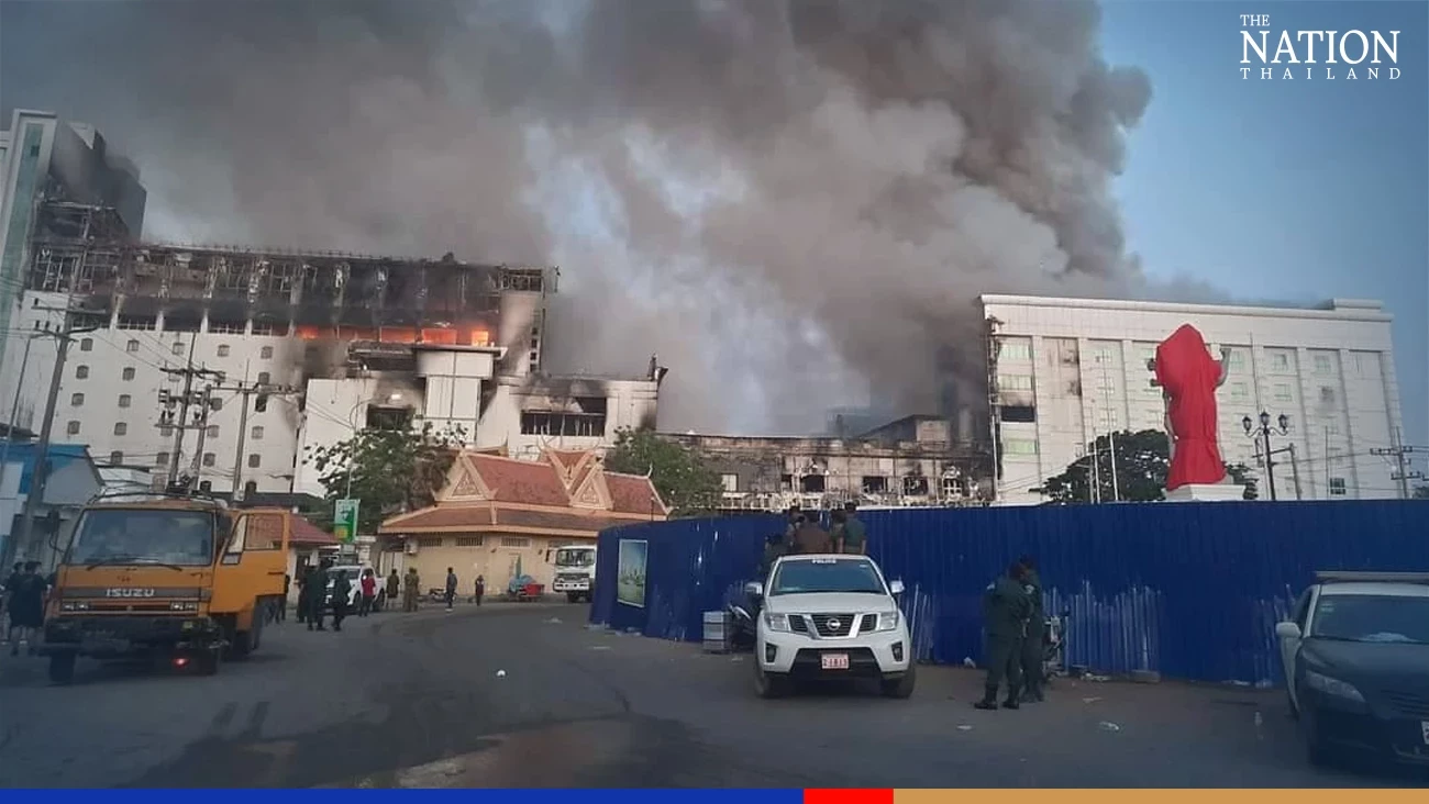 Foreign Ministry working to identify, retrieve bodies from Poipet casino blaze