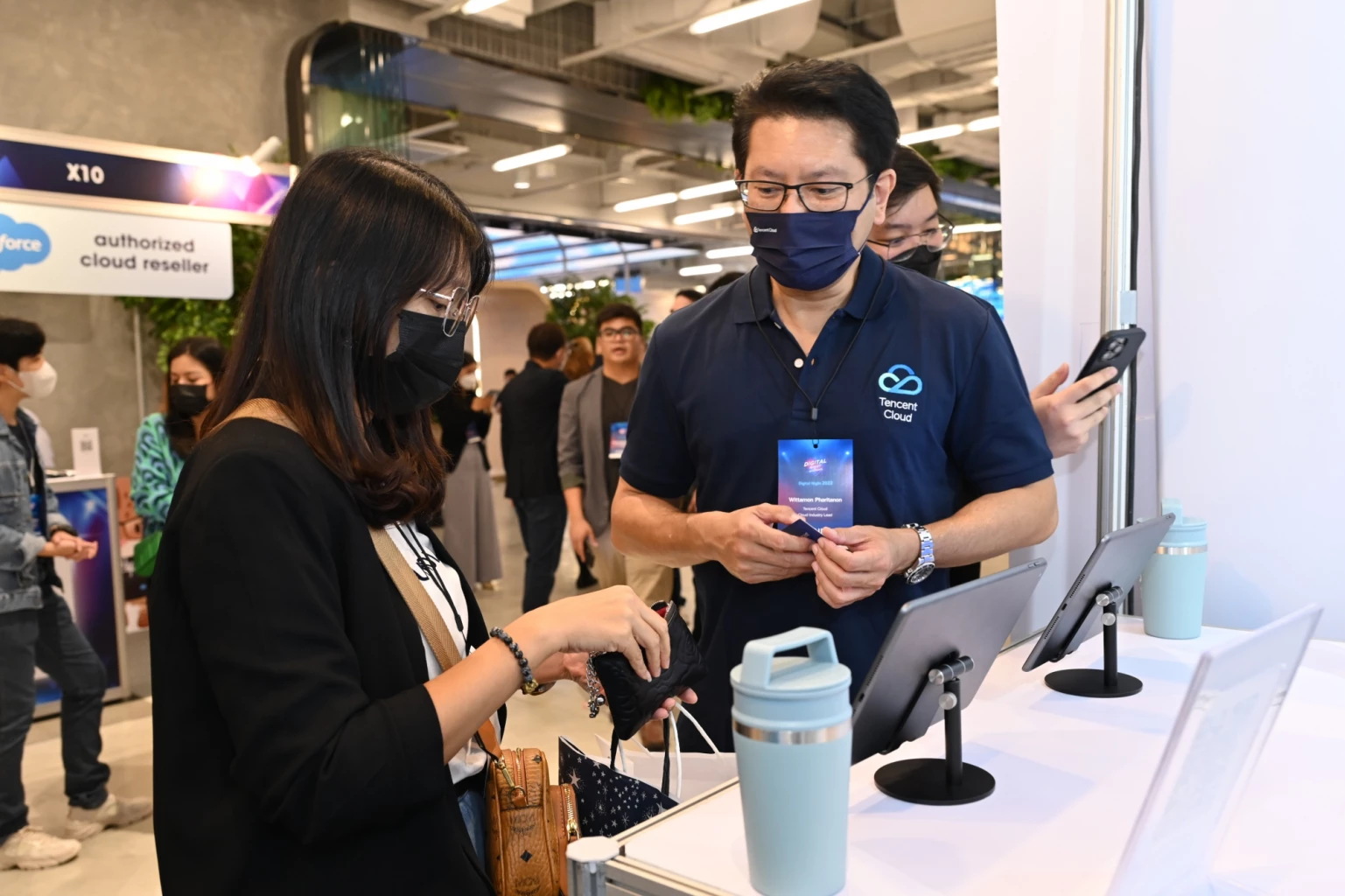 Tencent Cloud presents 'Cloud-AI' solutions at "Digital Night 2022"