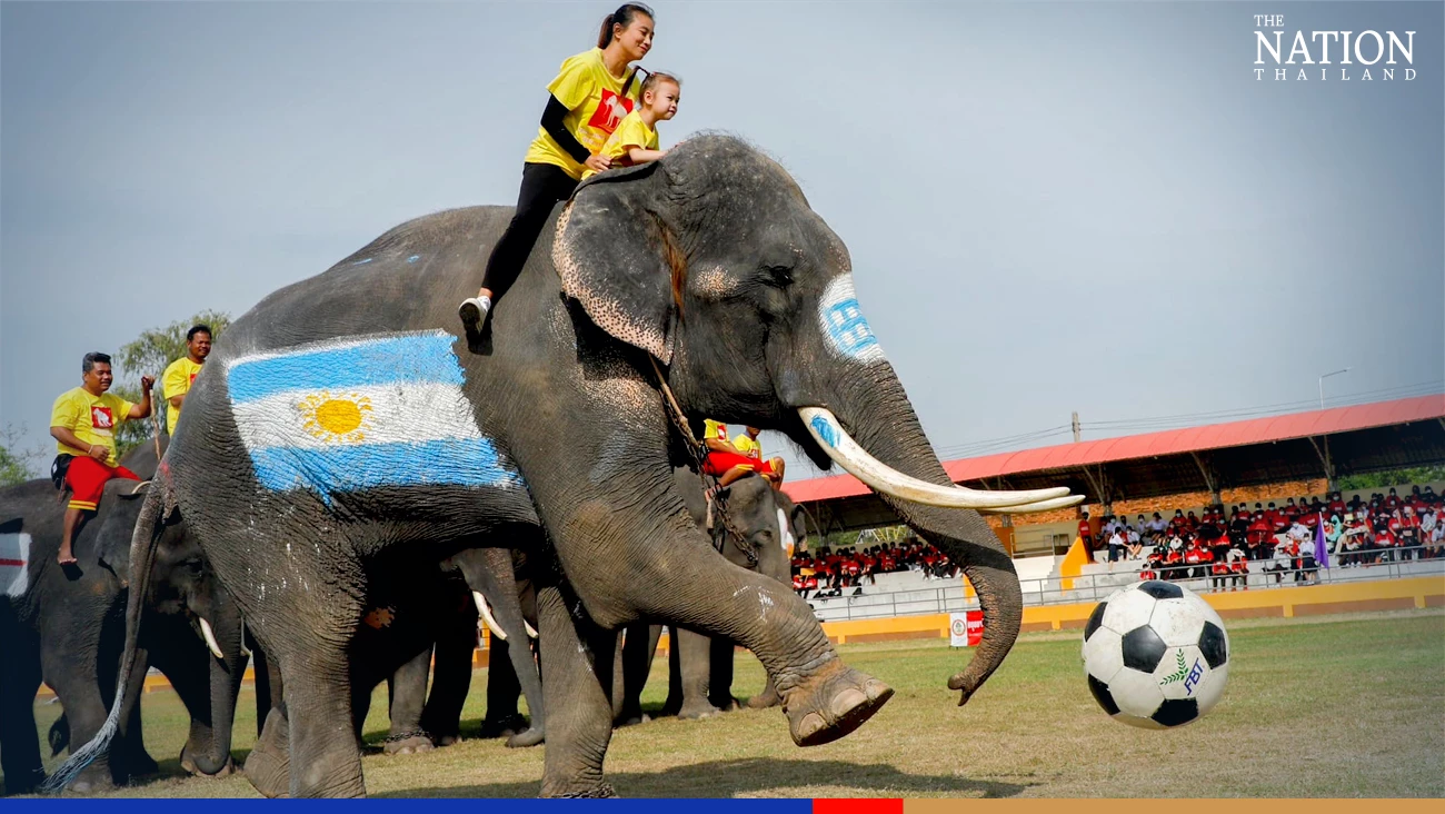 Ayutthaya kids recreate Fifa World Cup, Thai style