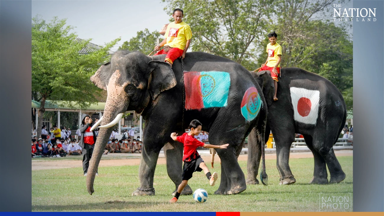Ayutthaya kids recreate Fifa World Cup, Thai style