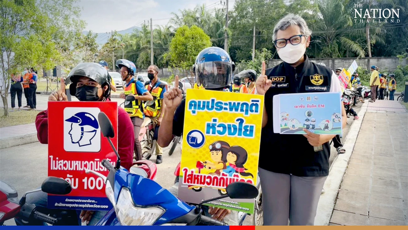 214 motorists caught for drunk driving on first of Thailand's 7 dangerous days