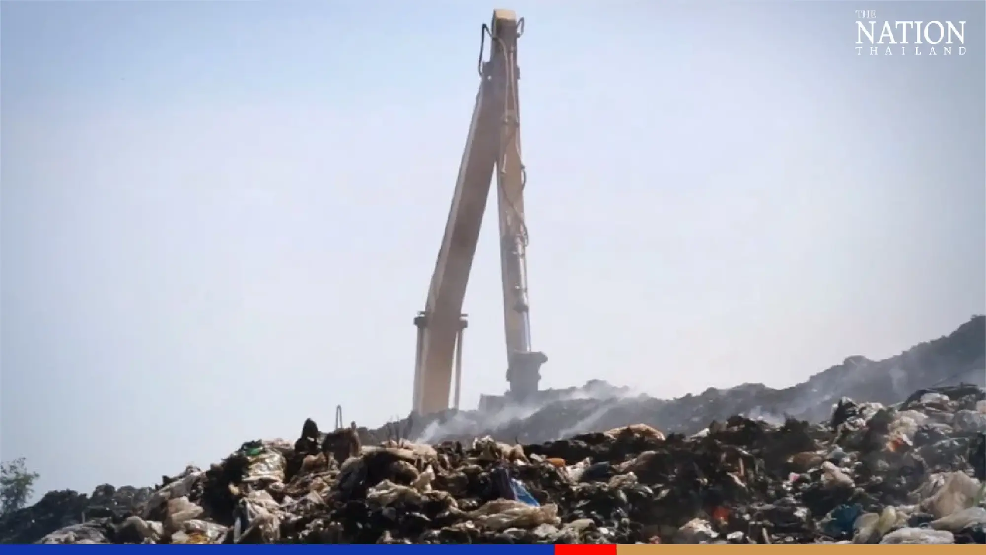 Locals suffer from toxic fumes as fire continues raging at Nakhon Phanom landfill site