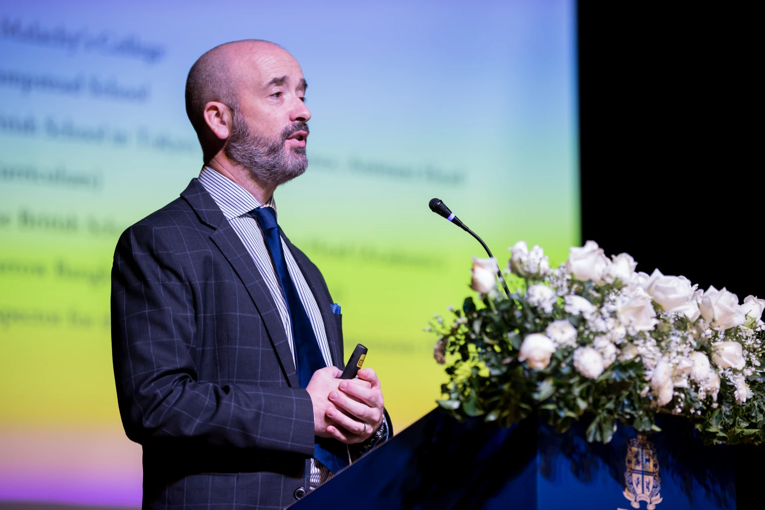 Jonny Liddell, the Headmaster of DBS Denla British School