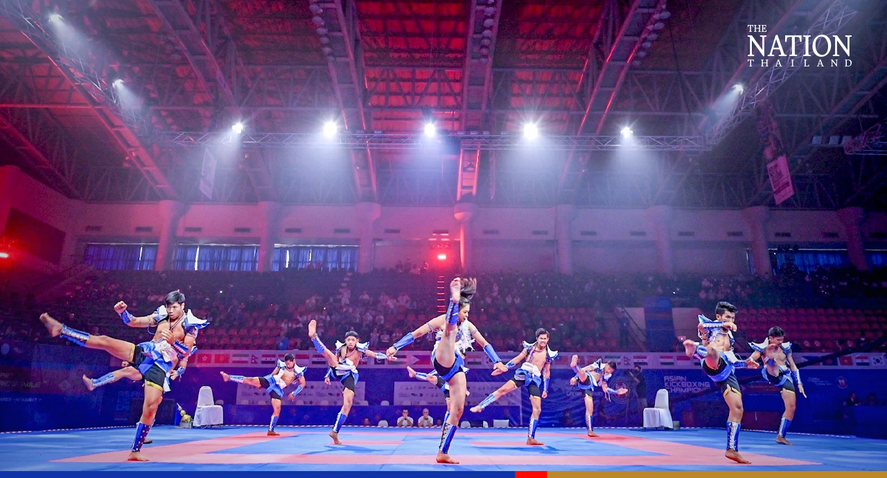 Thai fighters face Asia's top kickboxers in Bangkok qualifying for World Combat Games