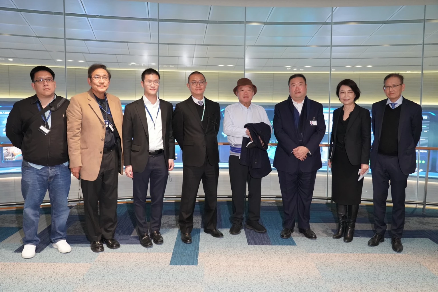 UTA executives visit Hong Kong International Airport