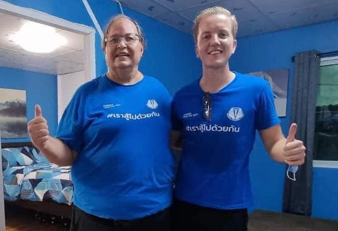 Greg Lange and Friso Poldervaart