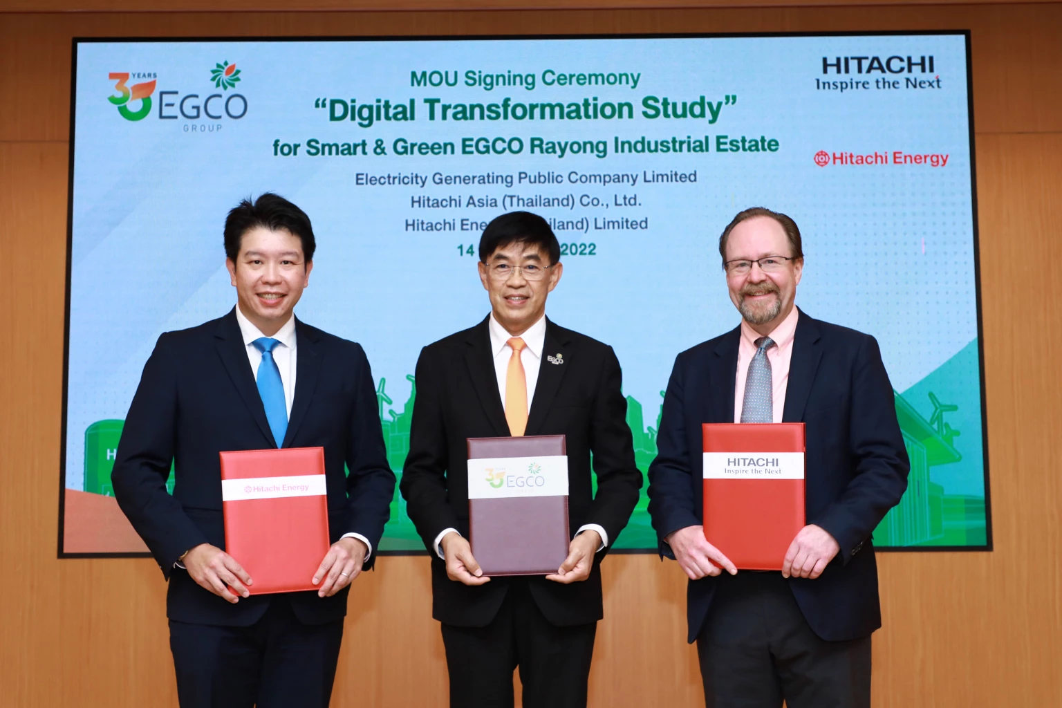 EGCO Group and Hitachi cooperating on development of smart industrial estate