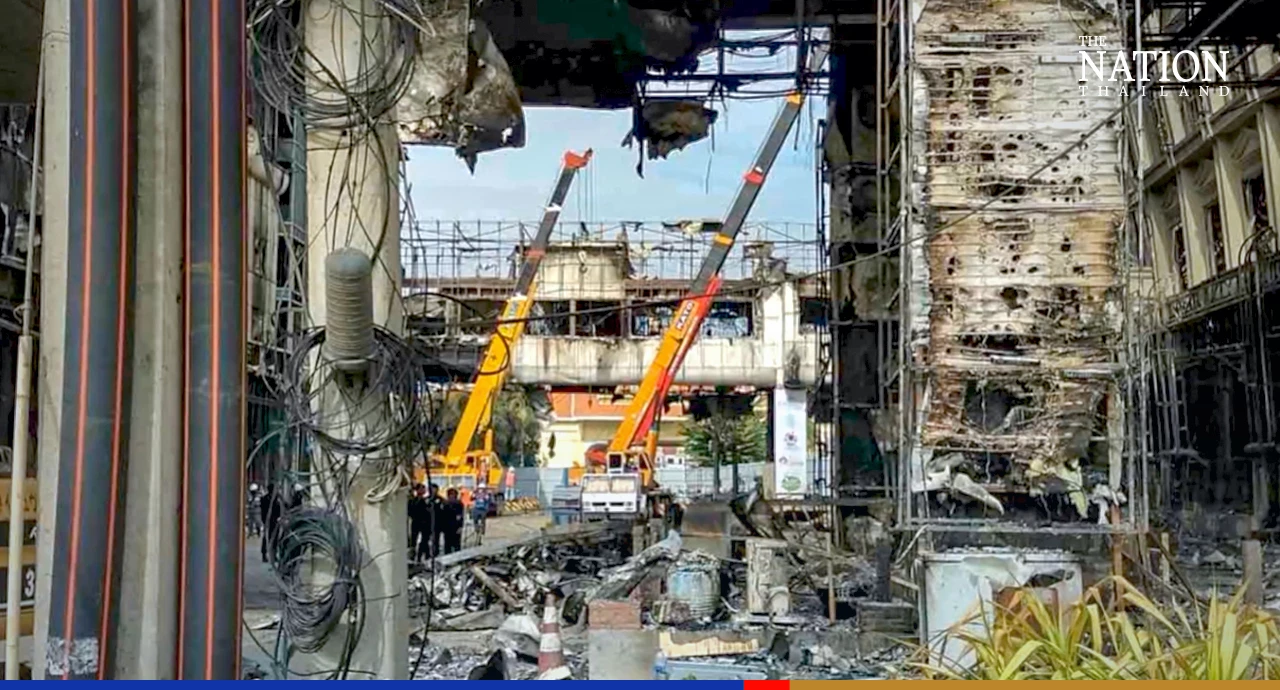 Cambodia speeds up demolition of burned down Poipet casino