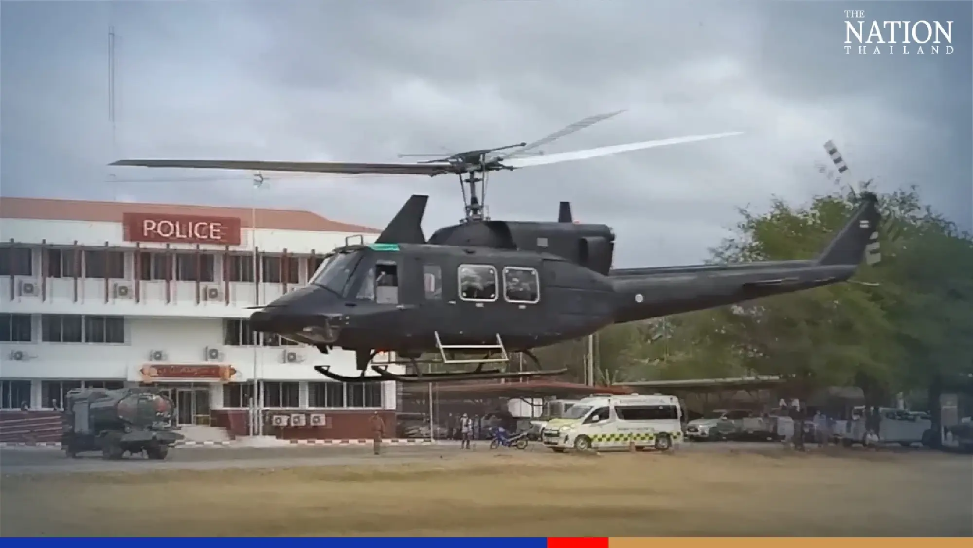 Body of Thai soldier killed by landmine flown home to family