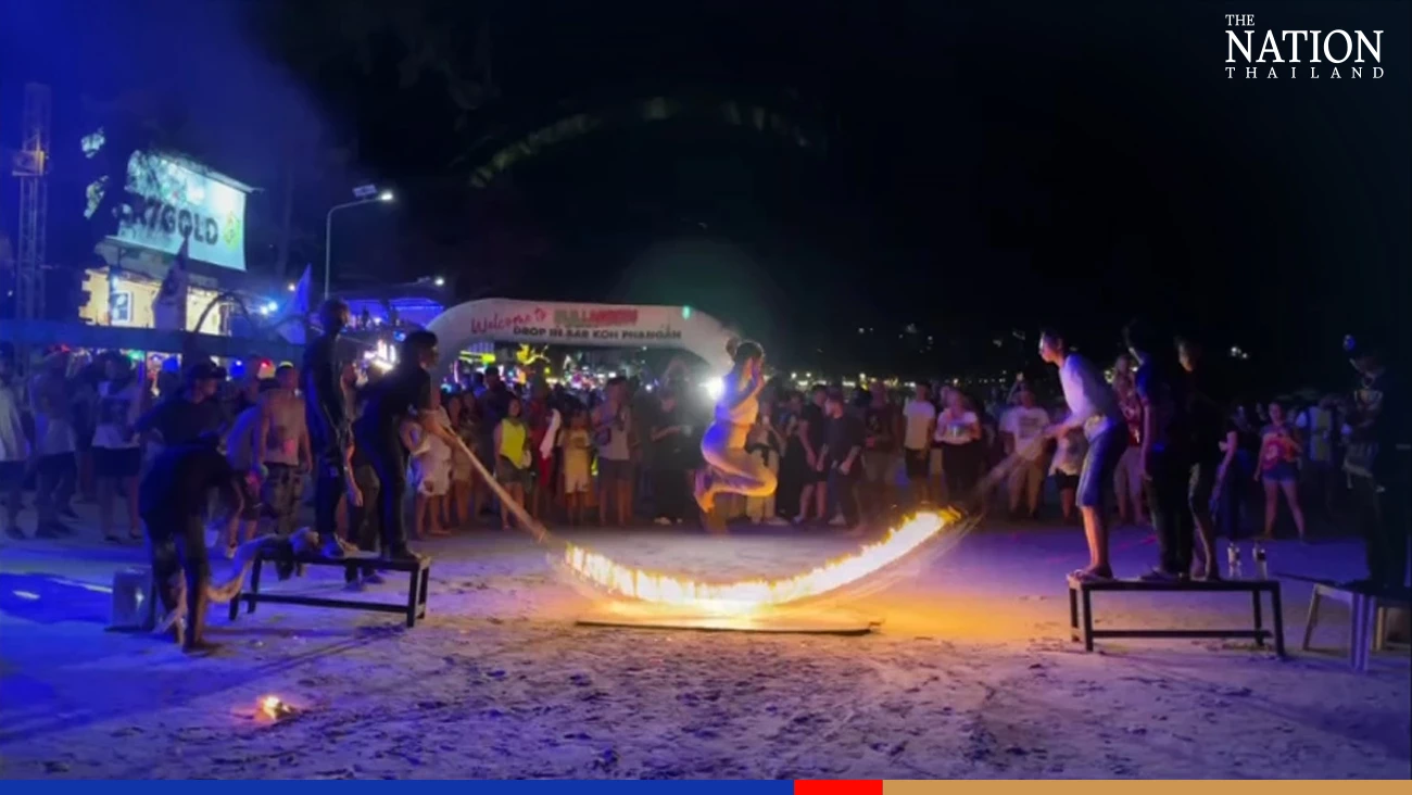 First full moon of 2023 draws 20,000 ravers to Pha-ngan's white-sand mecca
