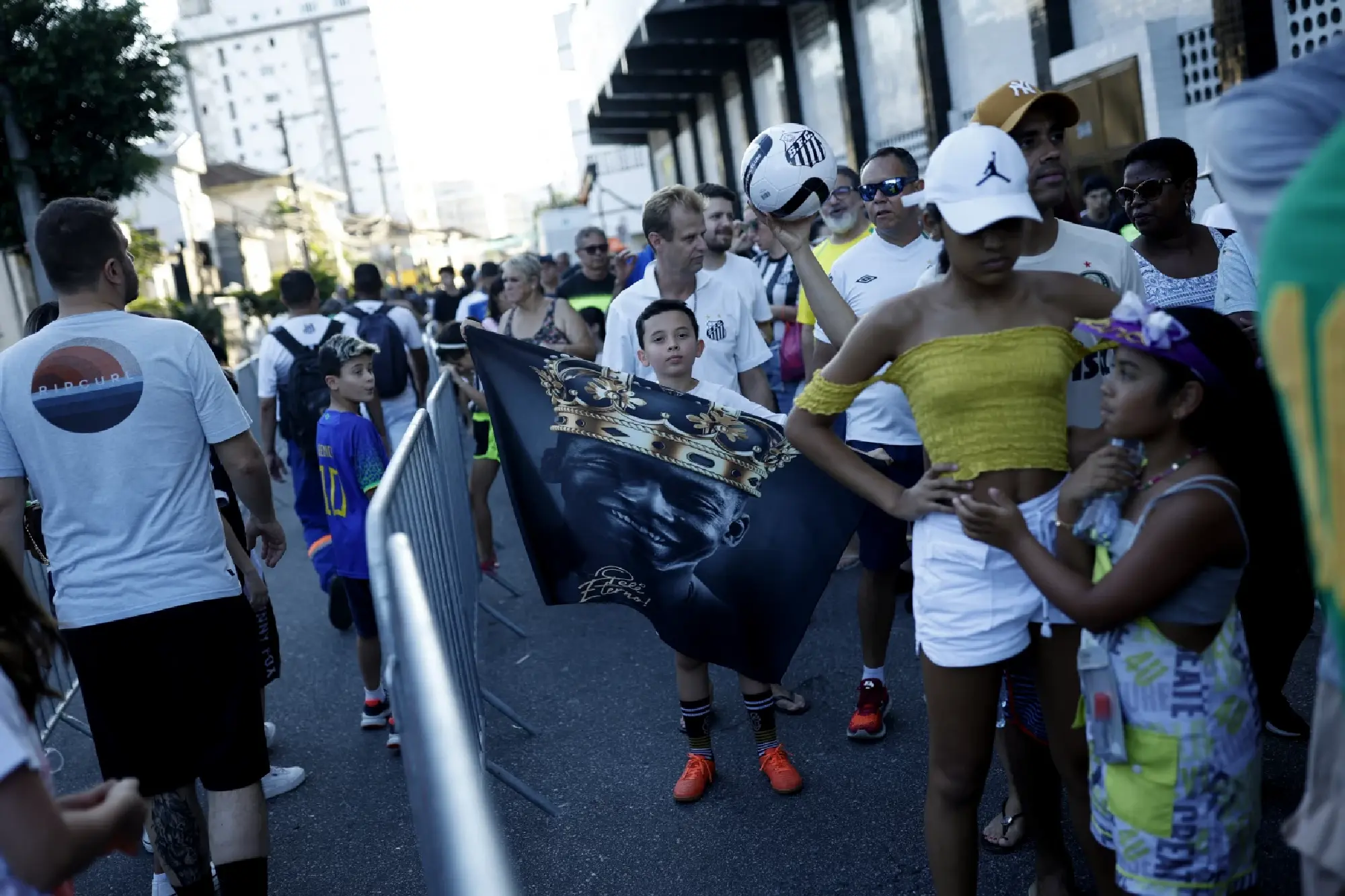 Brazil bids farewell to 'king of soccer' Pele with 24-hour wake