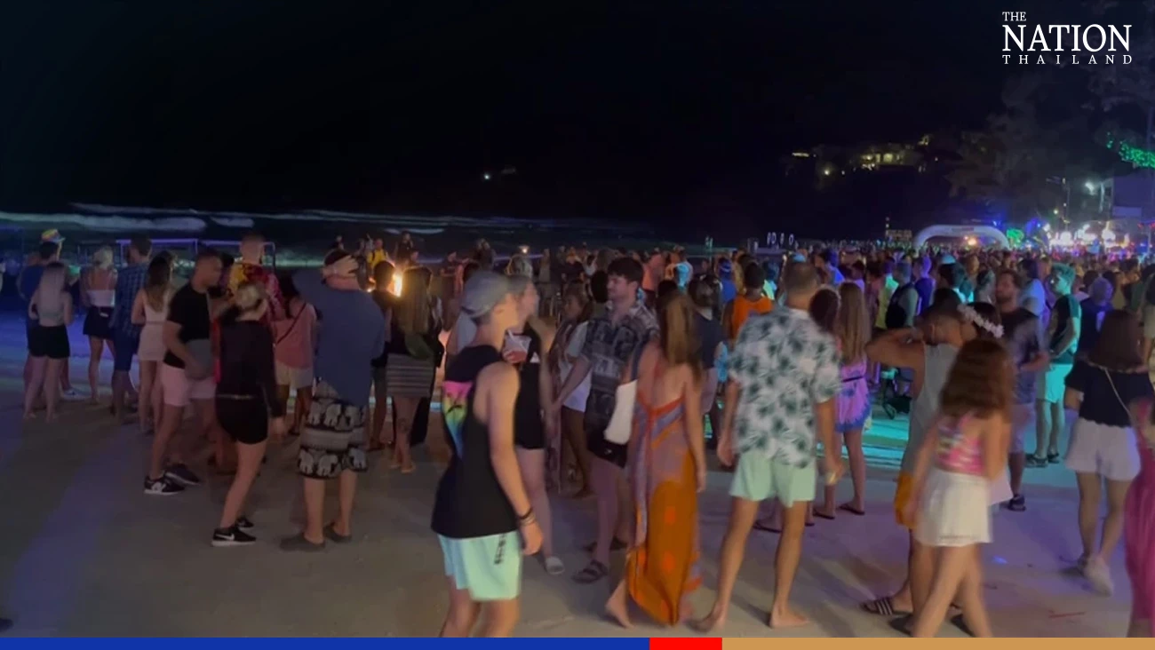 First full moon of 2023 draws 20,000 ravers to Pha-ngan's white-sand mecca