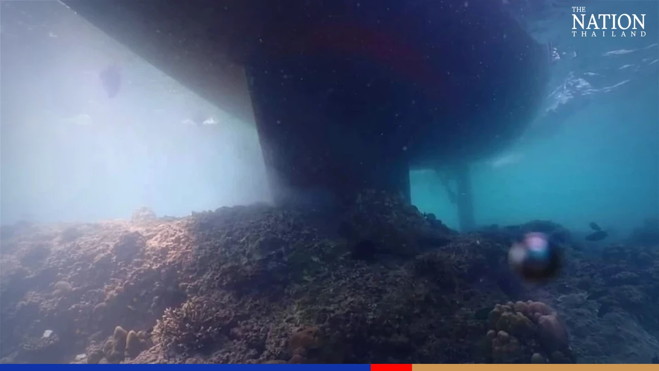 Police search for foreign owner of sailboat over damaged coral reefs