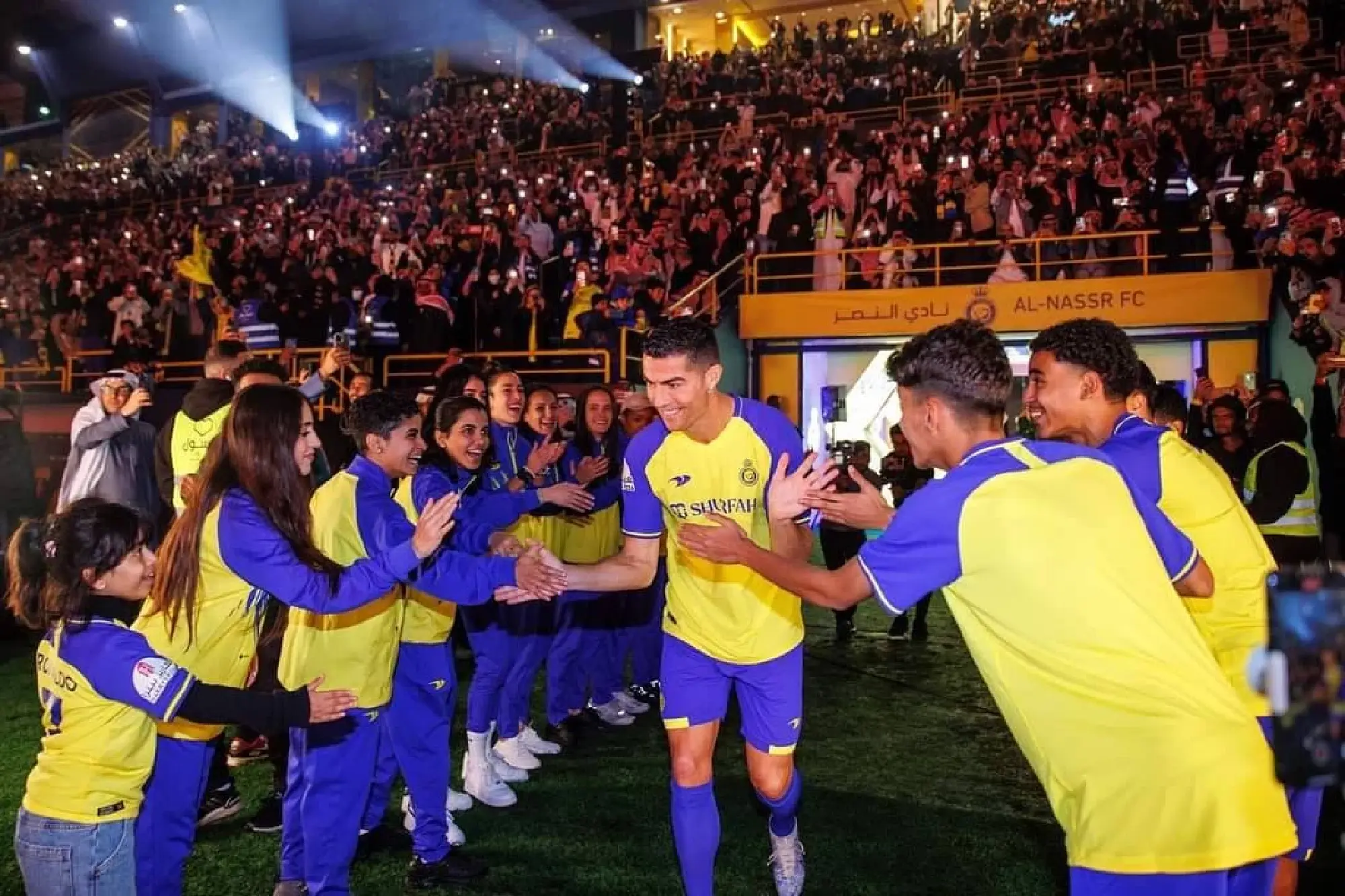 Work in Europe done says Ronaldo as player is presented at Al Nassr