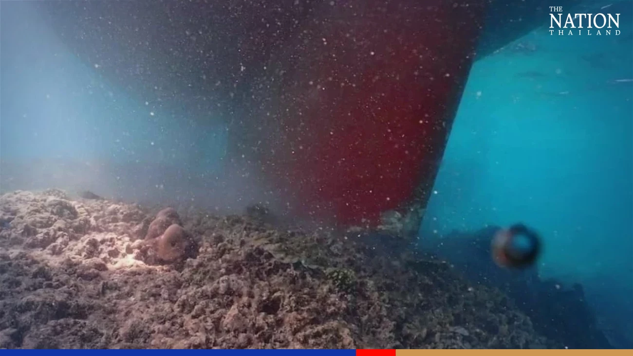 Police search for foreign owner of sailboat over damaged coral reefs