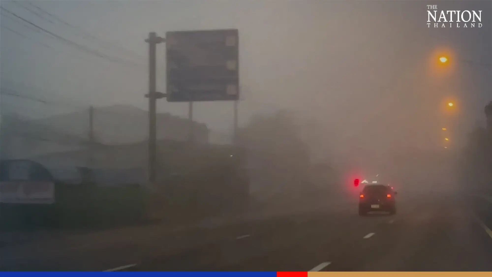 Life slows down as heavy fog blankets Northeast Thailand
