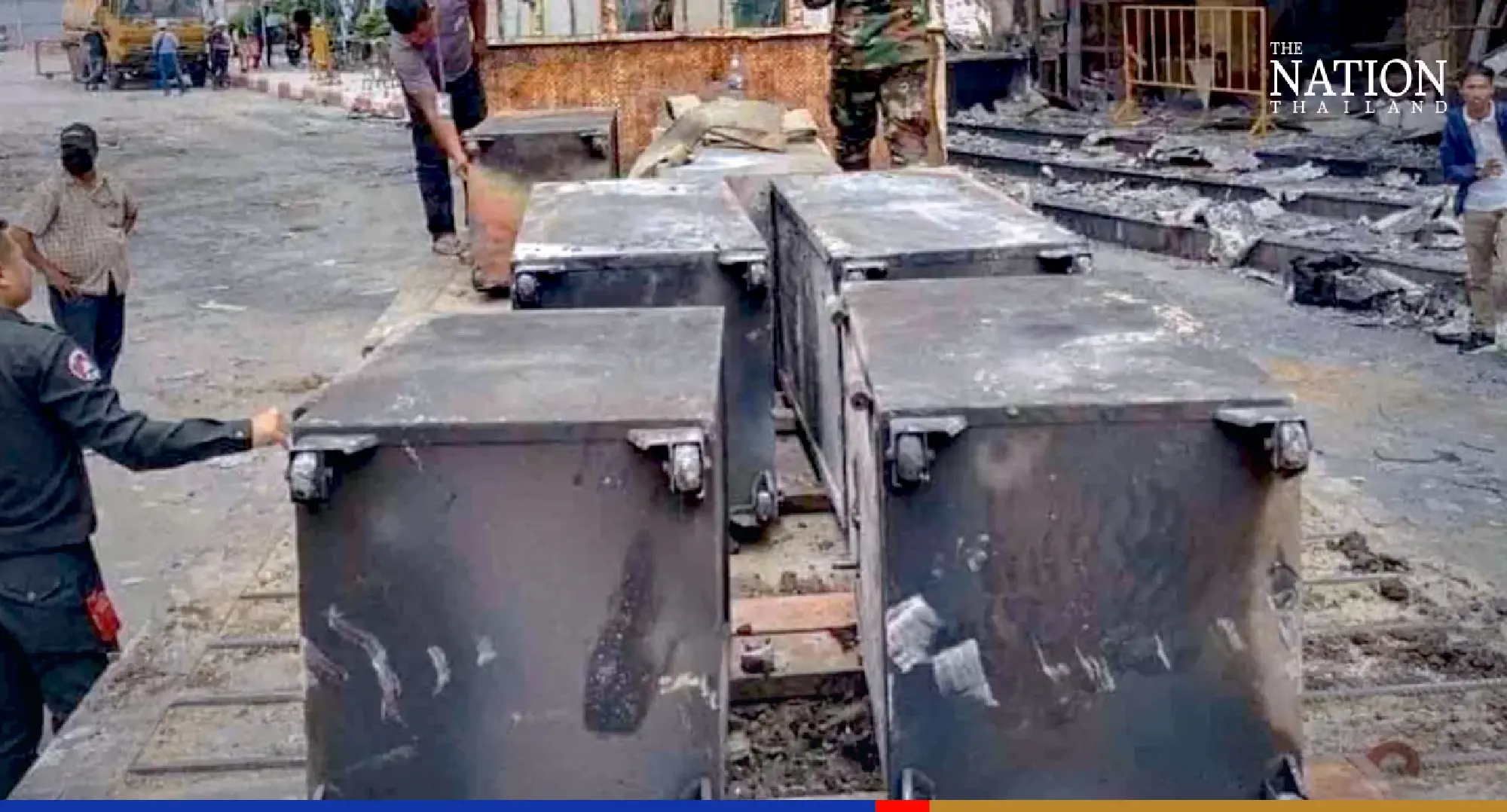 Cambodia speeds up demolition of burned down Poipet casino
