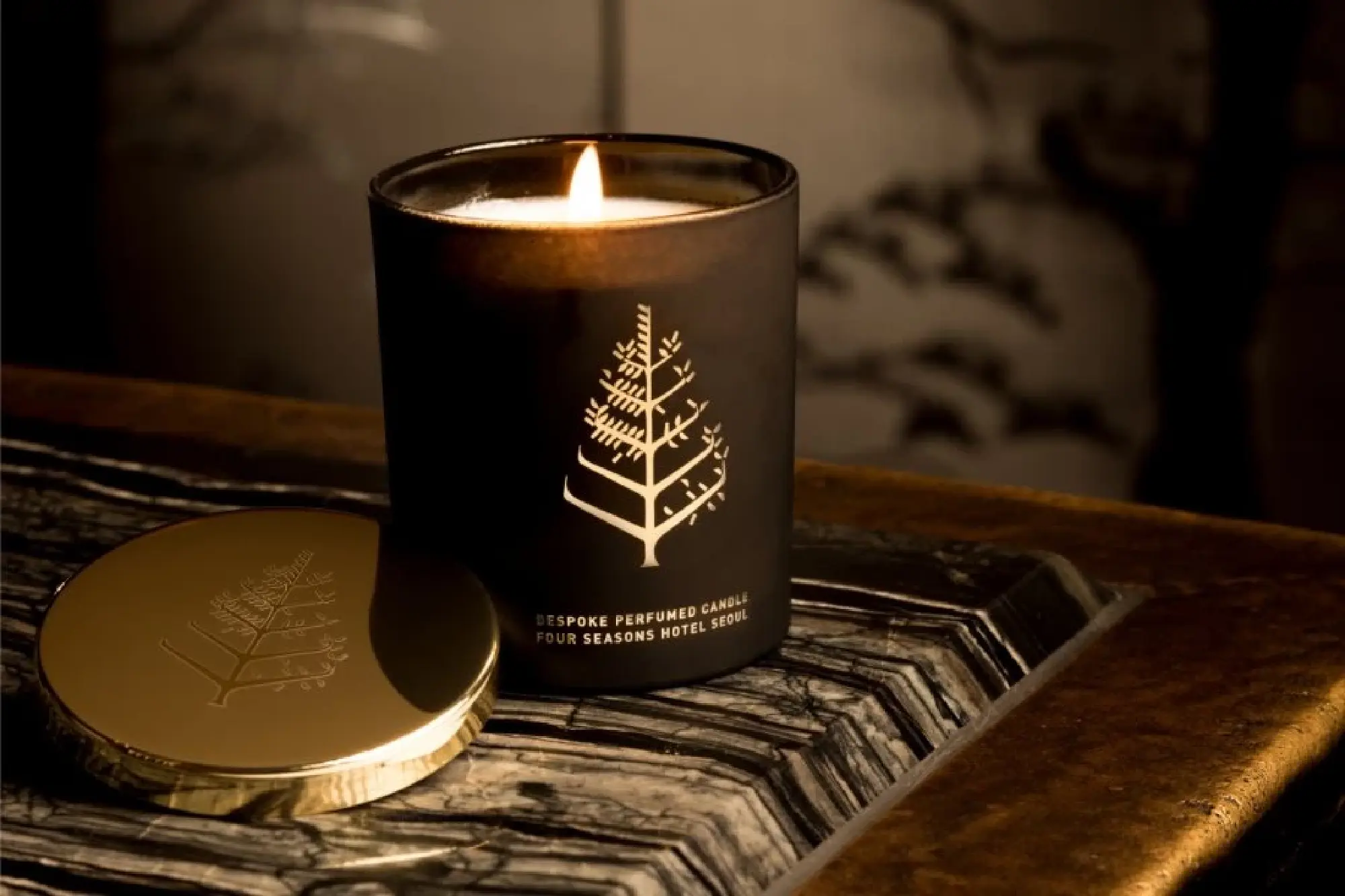 Four Seasons Hotel Seoul’s signature candle (Four Seasons Hotel Seoul)