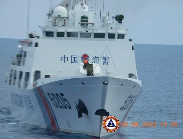 China harasses Philippine Coast Guard vessel with laser
