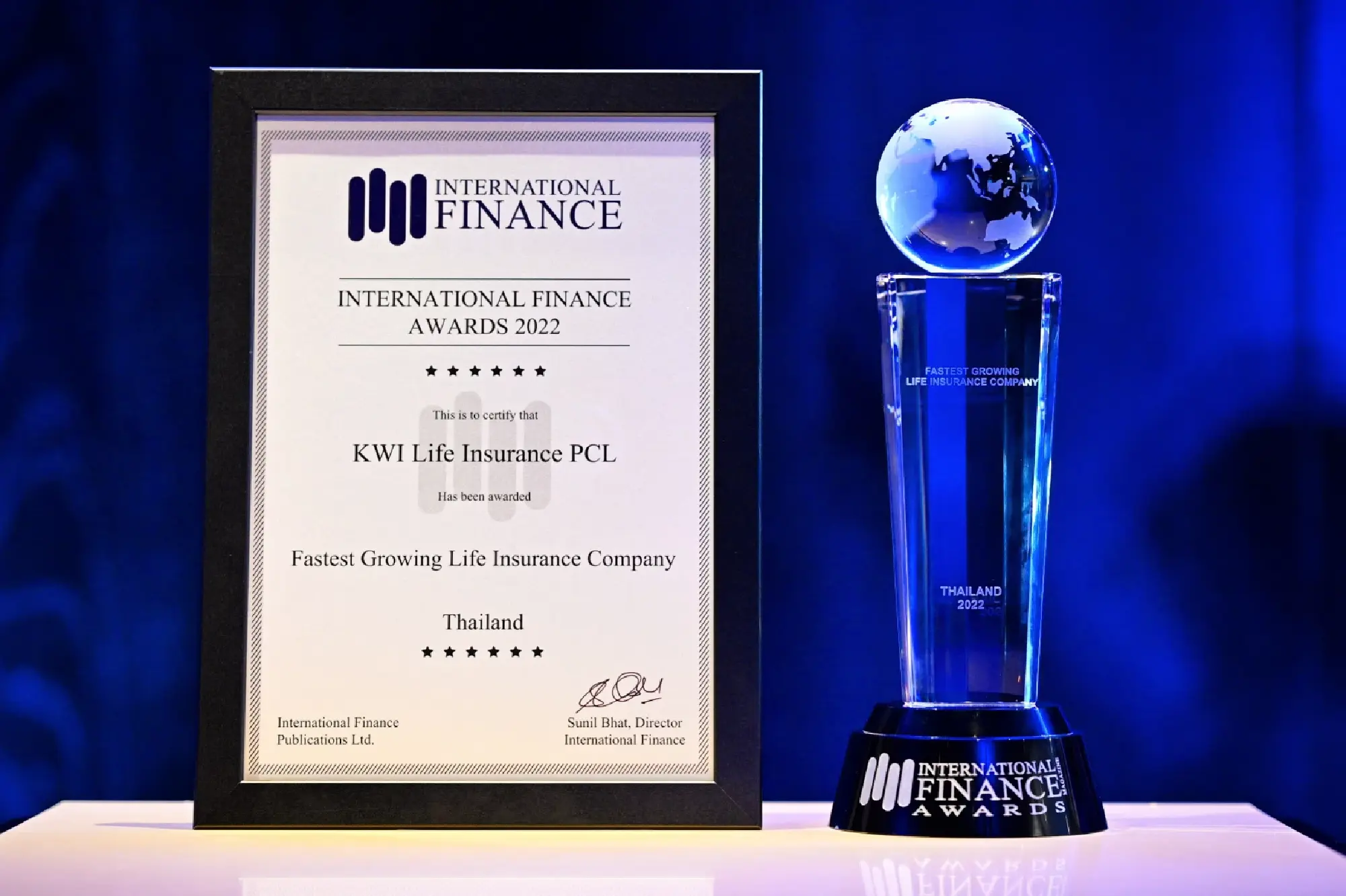 KWI Life Insurance wins the “Fastest Growing Life Insurance Company” award, showing exponential growth in 2022