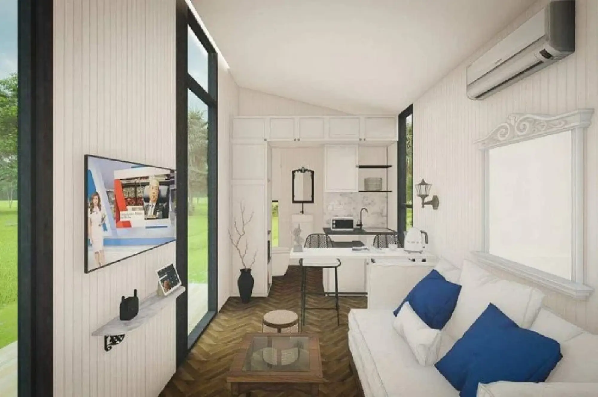 Each unit comes equipped with green features and measures about 150 sq ft. PHOTO: SENTOSA DEVELOPMENT CORPORATION