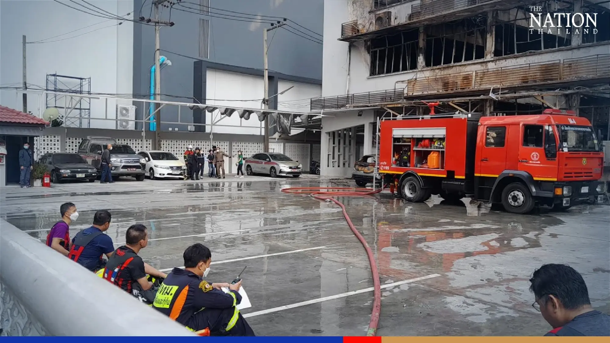Short circuit blamed for blaze at police headquarters