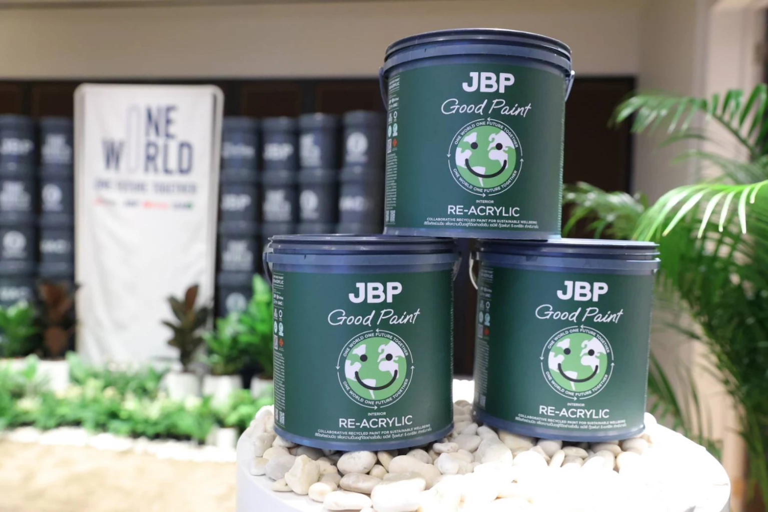 JBP Paint launches 1st recycled paint in Thailand ‘JBP Good Paint Re