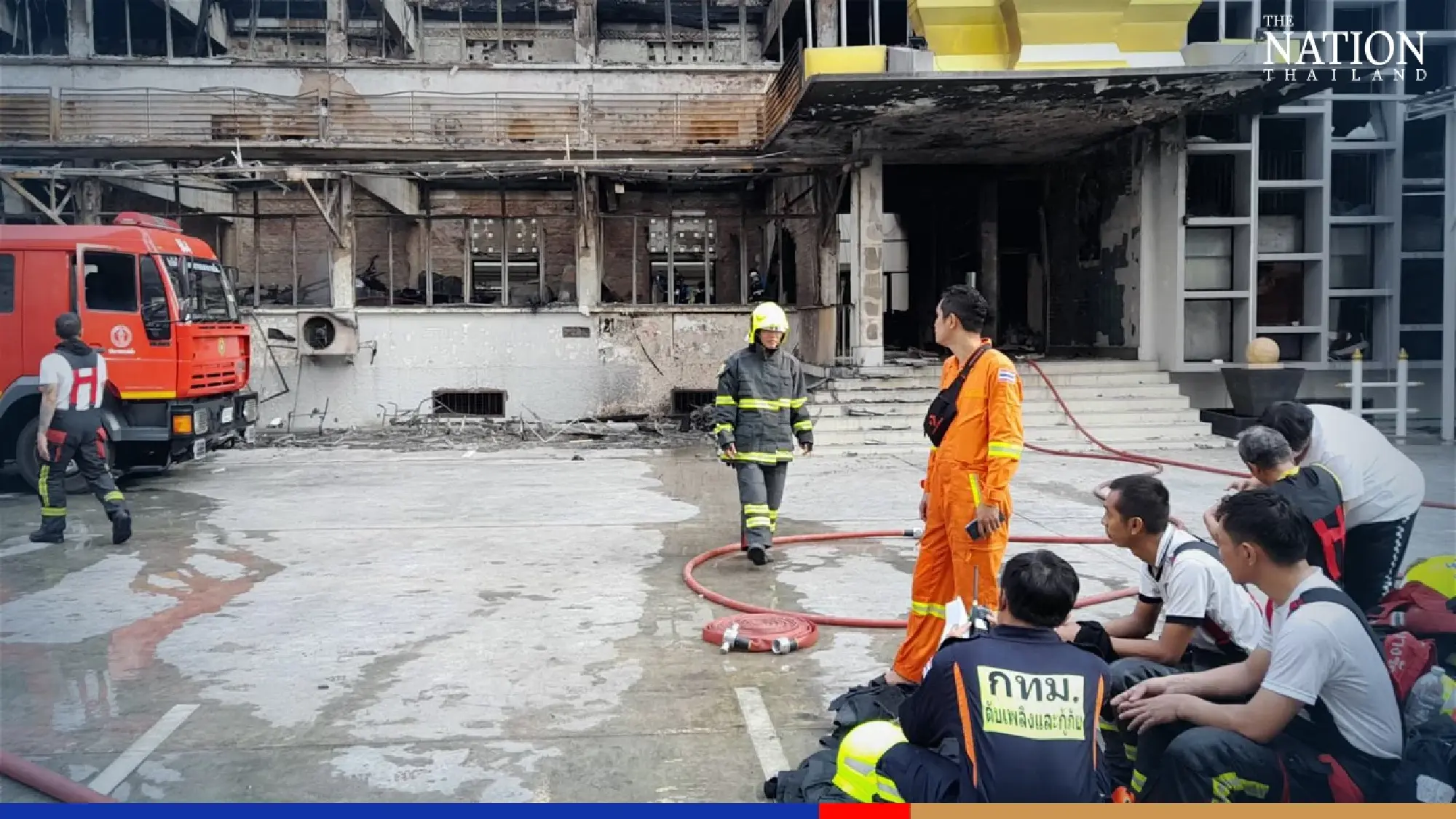 Short circuit blamed for blaze at police headquarters