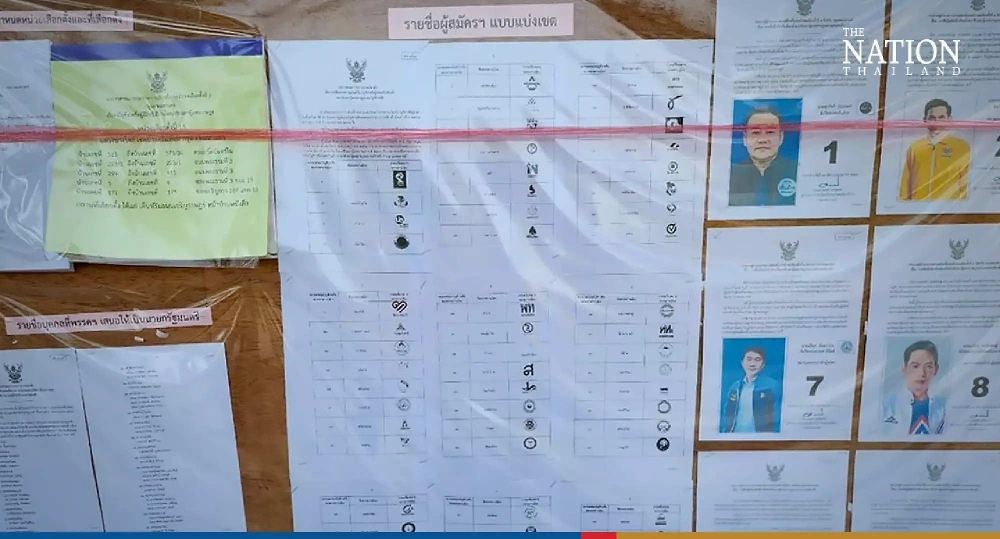 MP candidates see red over blurry logos, mismatched and faded photos
