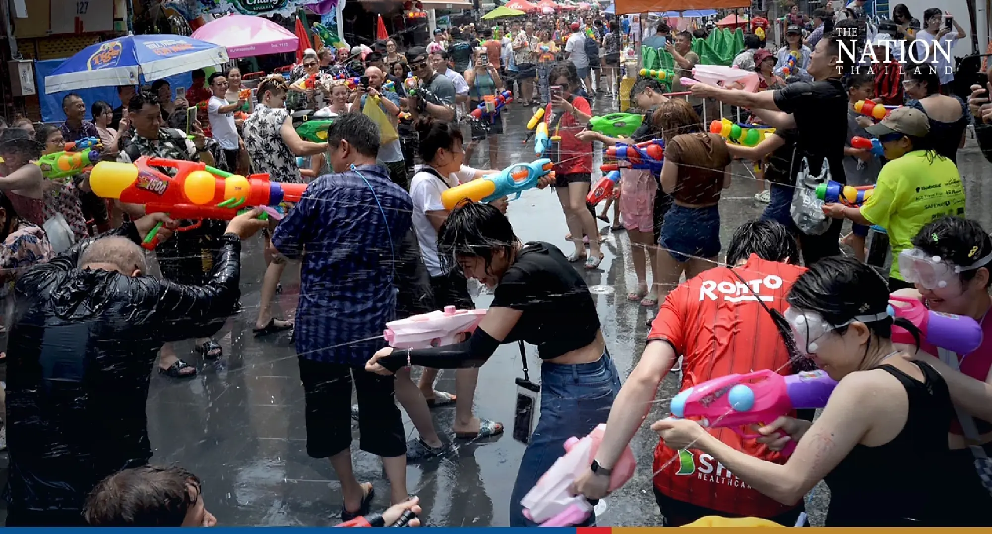 Prayut’s party credits his leadership for full-scale Songkran this year