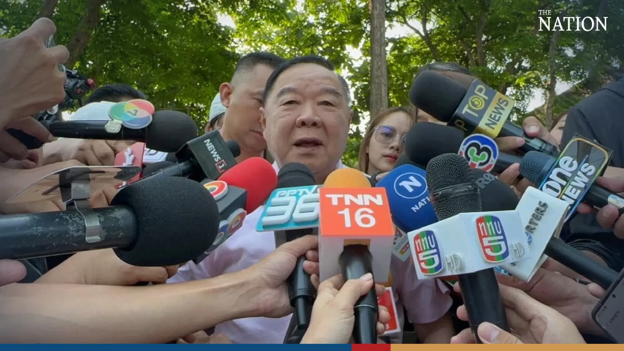 Prawit casts his vote, but says he’s not excited
