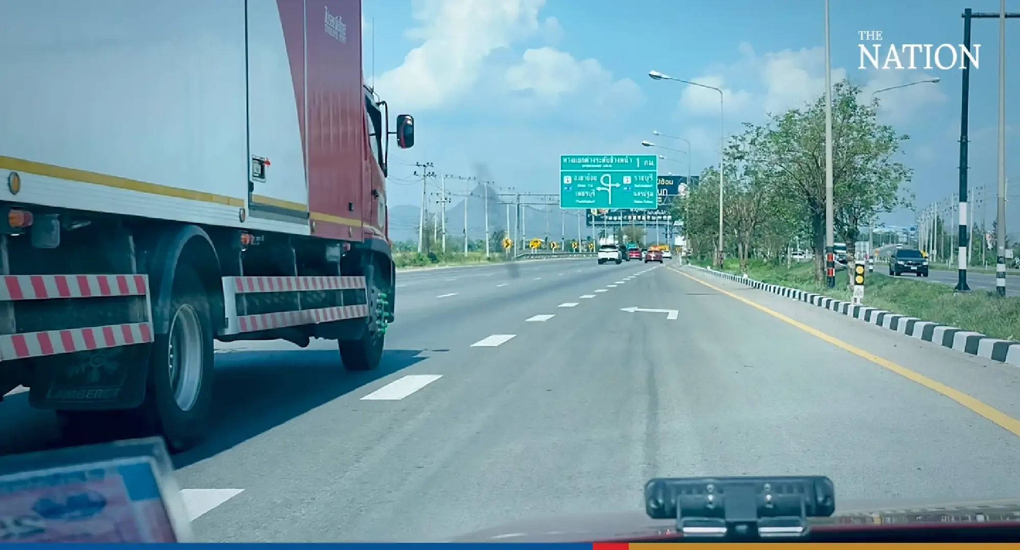 Final convoy carrying ballots for advance voting heads South