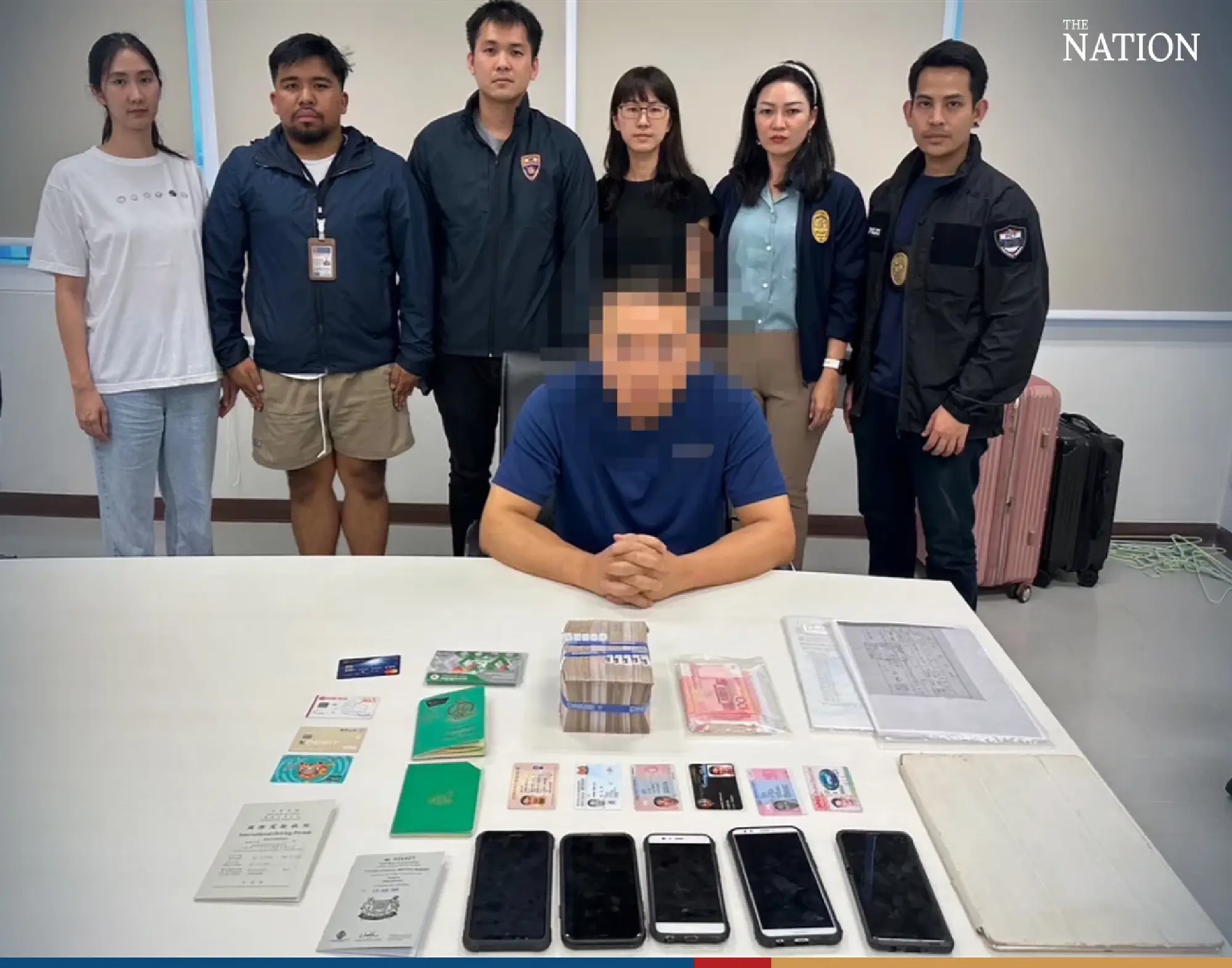 Taiwanese boss of alleged Covid-19 scam arrested in Bangkok, police say