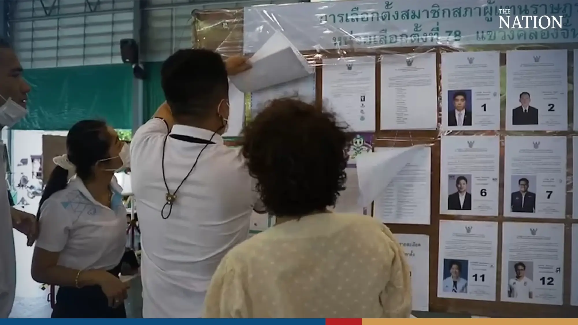 Long queues seen at Bangkok polling stations as people step out to vote