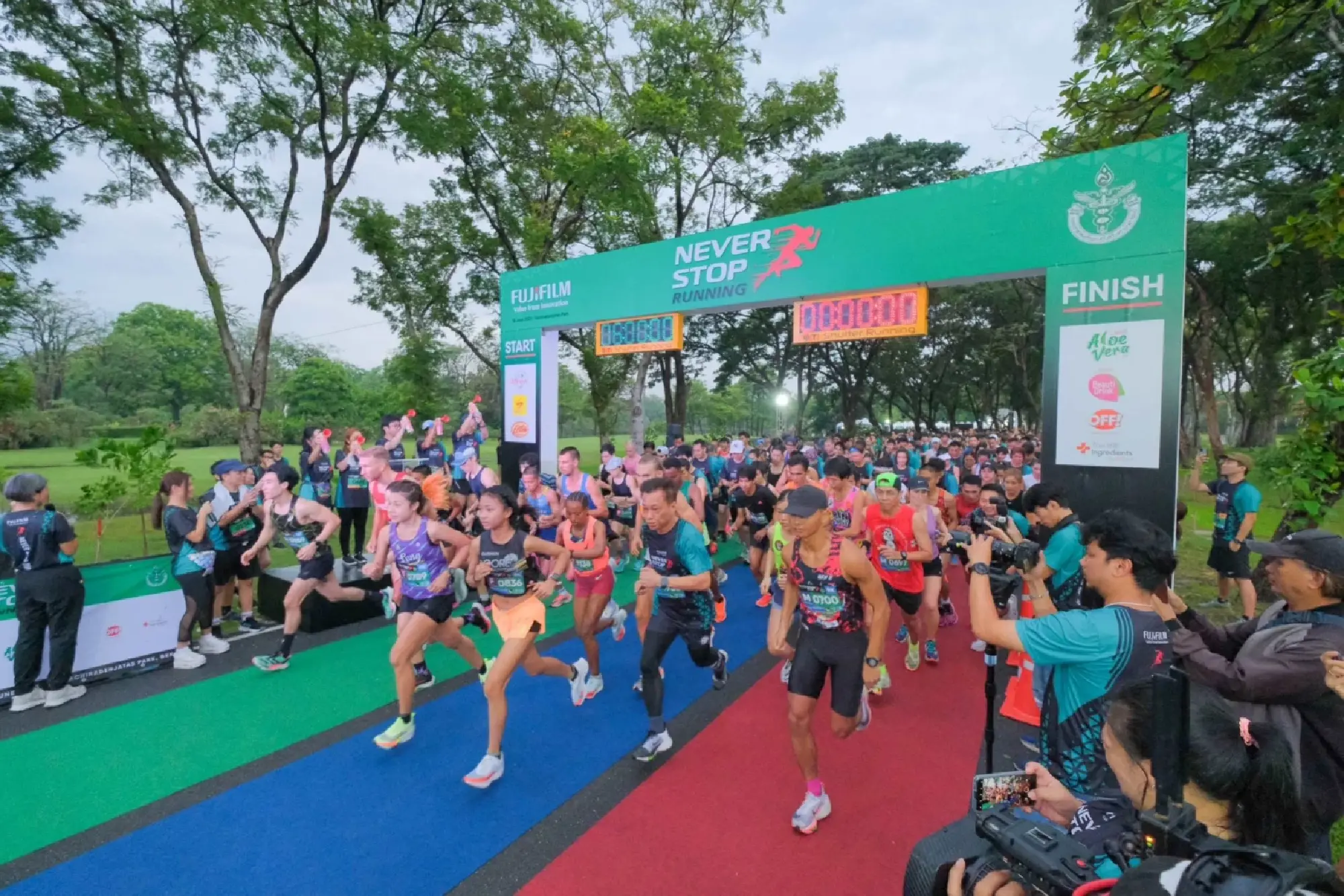 FUJIFILM NEVER STOP Running 2023: A remarkable success in contributing to Thai society