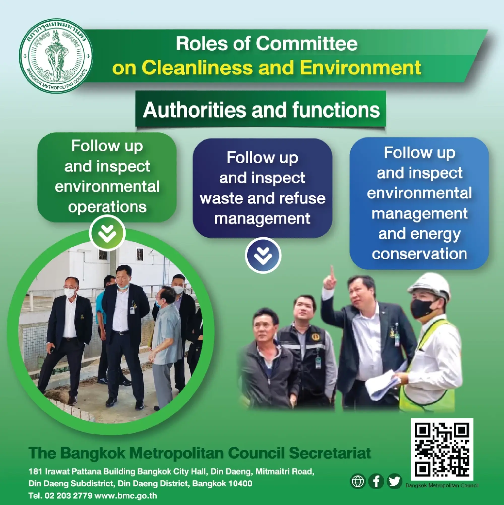 Roles of Bangkok Metropolitan Council's Committee on Cleanliness and Environment